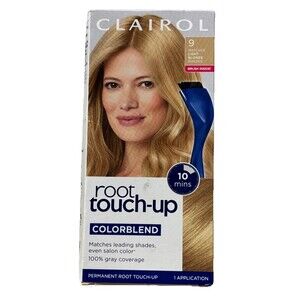 Clairol Root Touch-Up ColorBlend 9 Light Blonde Shades With Brush READ DESCRIPTI